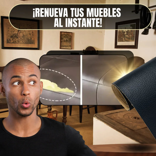ADHESIVO DE CUERO - REPARA AMOBLADO EN EL HOGAR AL INSTANTE CON ENVIO GRATIS