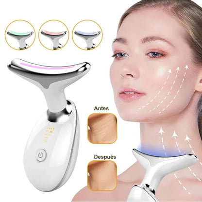 Masajeador Facial Con Luz Led + Envio Gratis