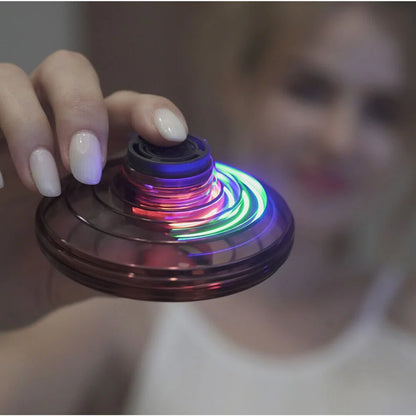 Spinner Volador,  Mini Dron Con Luces Led + Envio Gratis