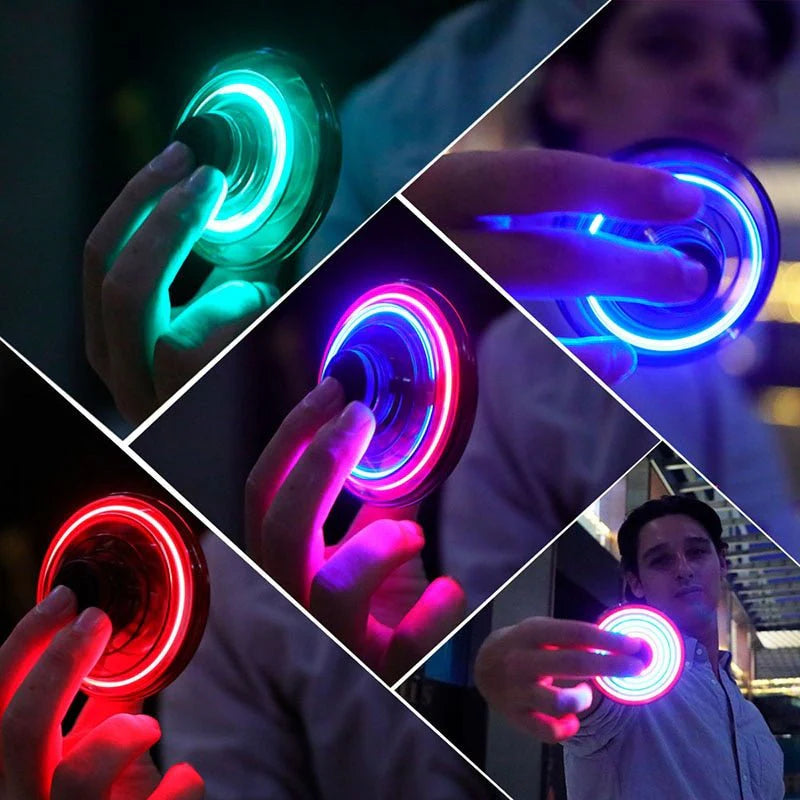 Spinner Volador,  Mini Dron Con Luces Led + Envio Gratis